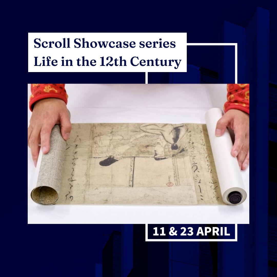 Peer into 12th century Japan and China with our Scroll Showcase series at the Baillieu Library this month 📜 Over two sessions, @UOMCollections will showcase mesmerising stories from rare East Asian scrolls depicting life over 800 years ago. Book now → unimelb.me/3ToFyuF