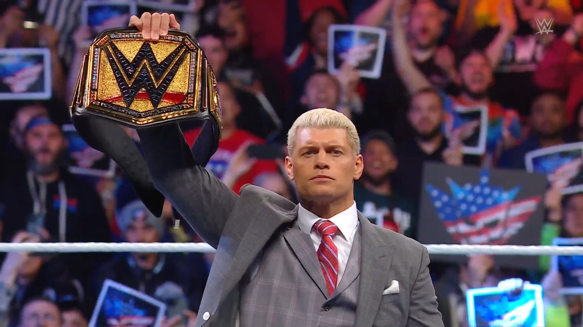 WWE's tweet photo. MONDAY NIGHT RHODES

#RawAfterMania https://t.co/bw01vcZEoE
