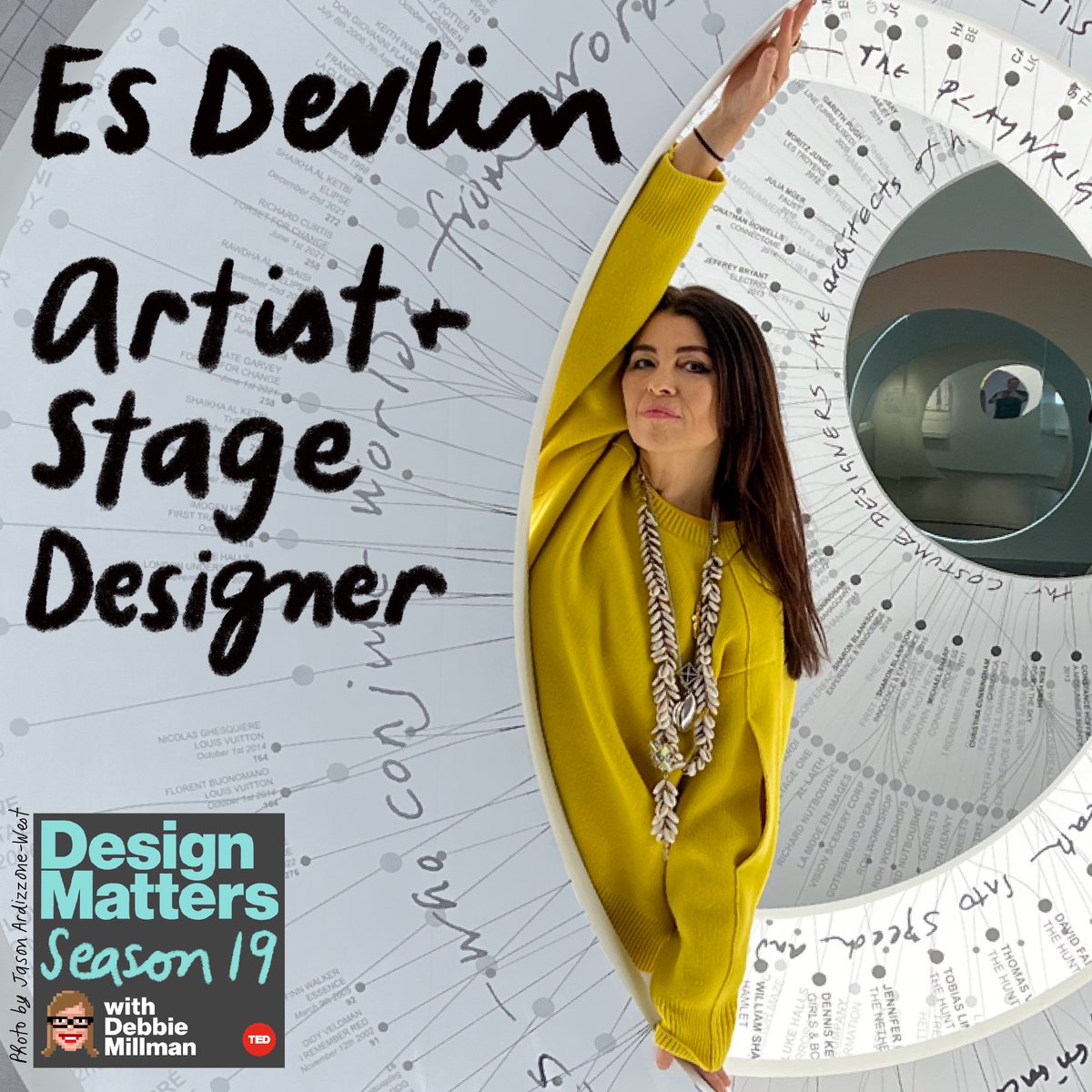 “The logistics of a touring concert are brutal. People have to be able to put it in and get it out of a truck in a really tight amount of time and get it up and safe. So, there’s quite a lot of constraint to that aspect of my practice.” —Es Devlin apple.co/4999dwG