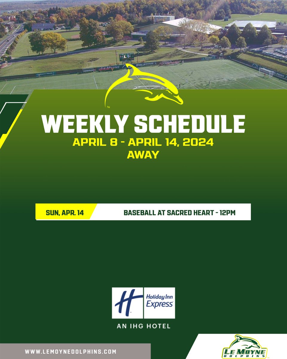 Check out our teams in action this week! 🐬 Presented by Holiday Inn Express #phinsup🐬