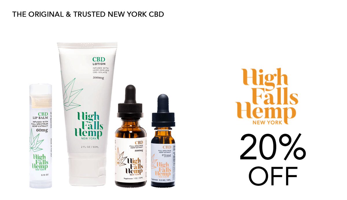 🌿Get 20% OFF your first order of the original & trusted New York CBD!🌿
👉Use code SOC20 and shop now at buff.ly/3vIJbTg 👈
#CBD #discount #health #wellness #SaveOnCannabis 💚