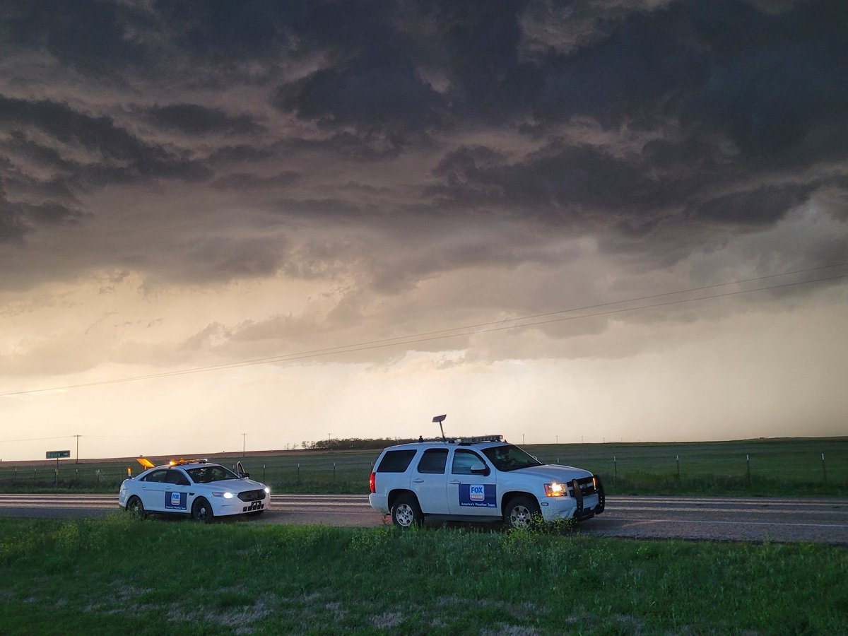 America's Weather Team in the Heartland of America covering severe weather in the plains! @foxweather @IanOliverWX @SteveBenderWx @haleymeierwx @KendallSmithWX #TXwx