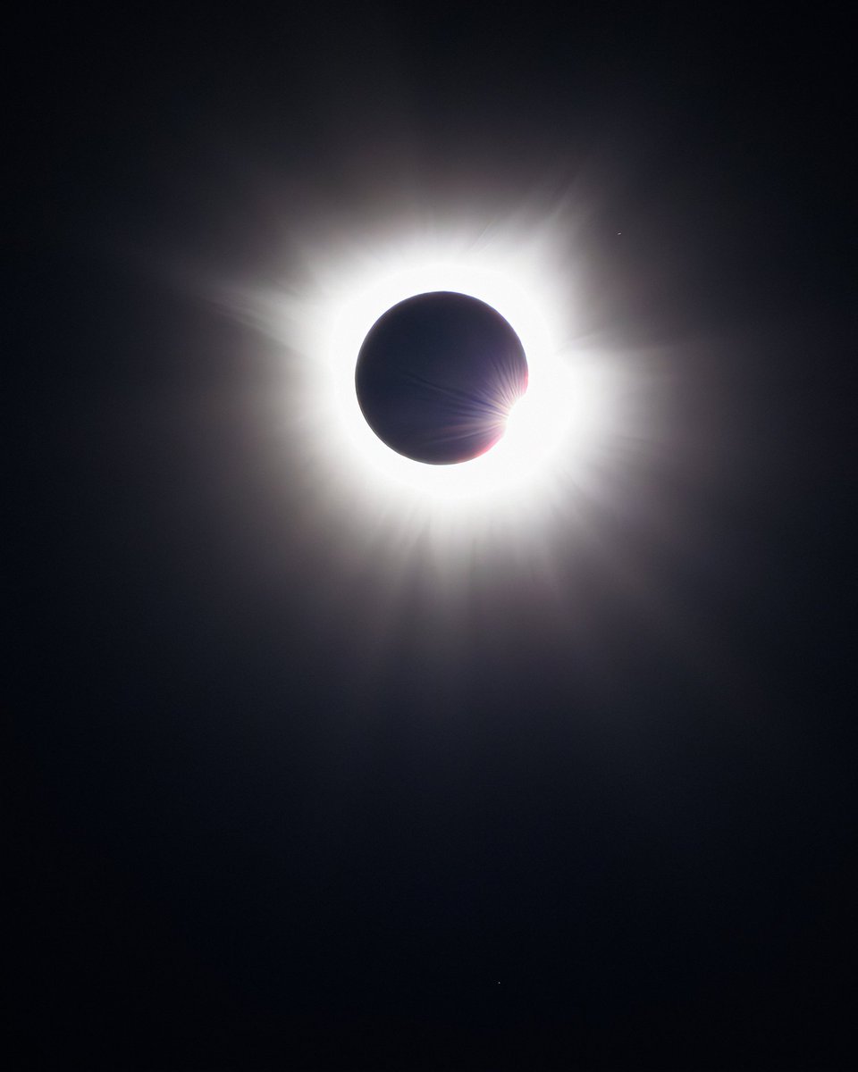 Total Solar Eclipse, April 8th 2024 Shot from Jackson Missouri @erikkuna for Supercluster