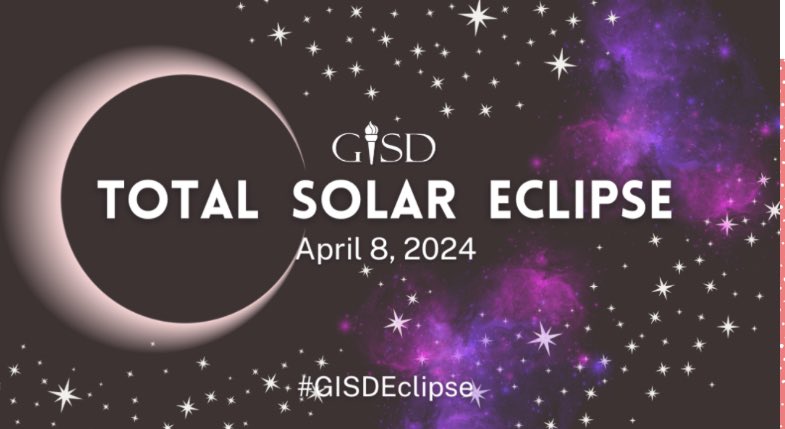 Our scholars @Webb_Bears enjoyed participating in #GISDEclipse2024 #EclipseSolar2024 🌕🌖🌗🌘🌑 @gisdnews