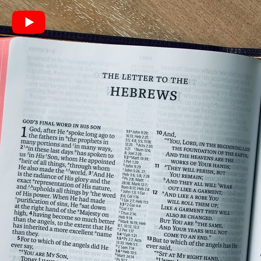 CrossChurchPHX's tweet photo. Hebrews is about the Supremacy of Christ over any person, place, or thing.

Check out the first episode in our brand new series through the book of Hebrews, streaming now on YouTube. https://t.co/EqIf7tvErp