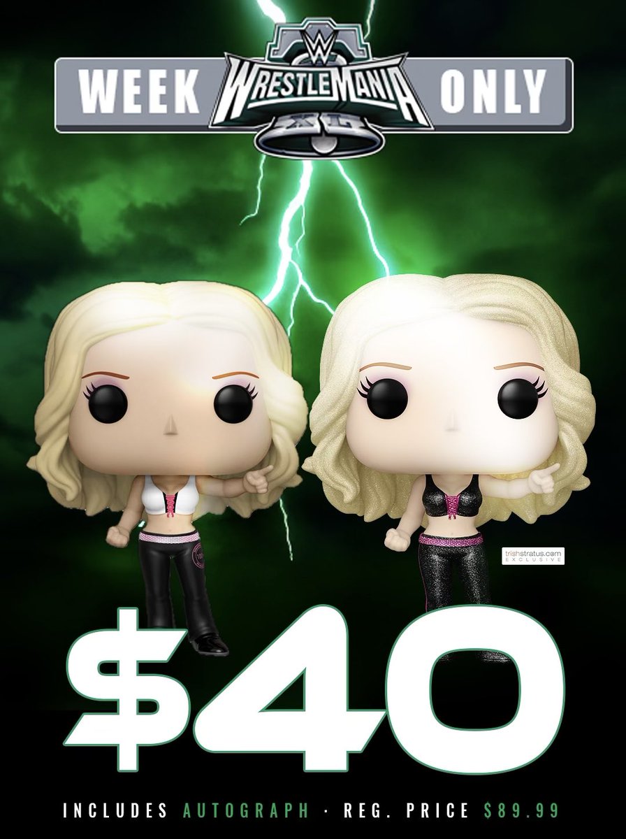 Final hours left to save BIG on my @OriginalFunko Pops! Original: bit.ly/2XSsGO8 Diamond Exclusive: bit.ly/trishpop2