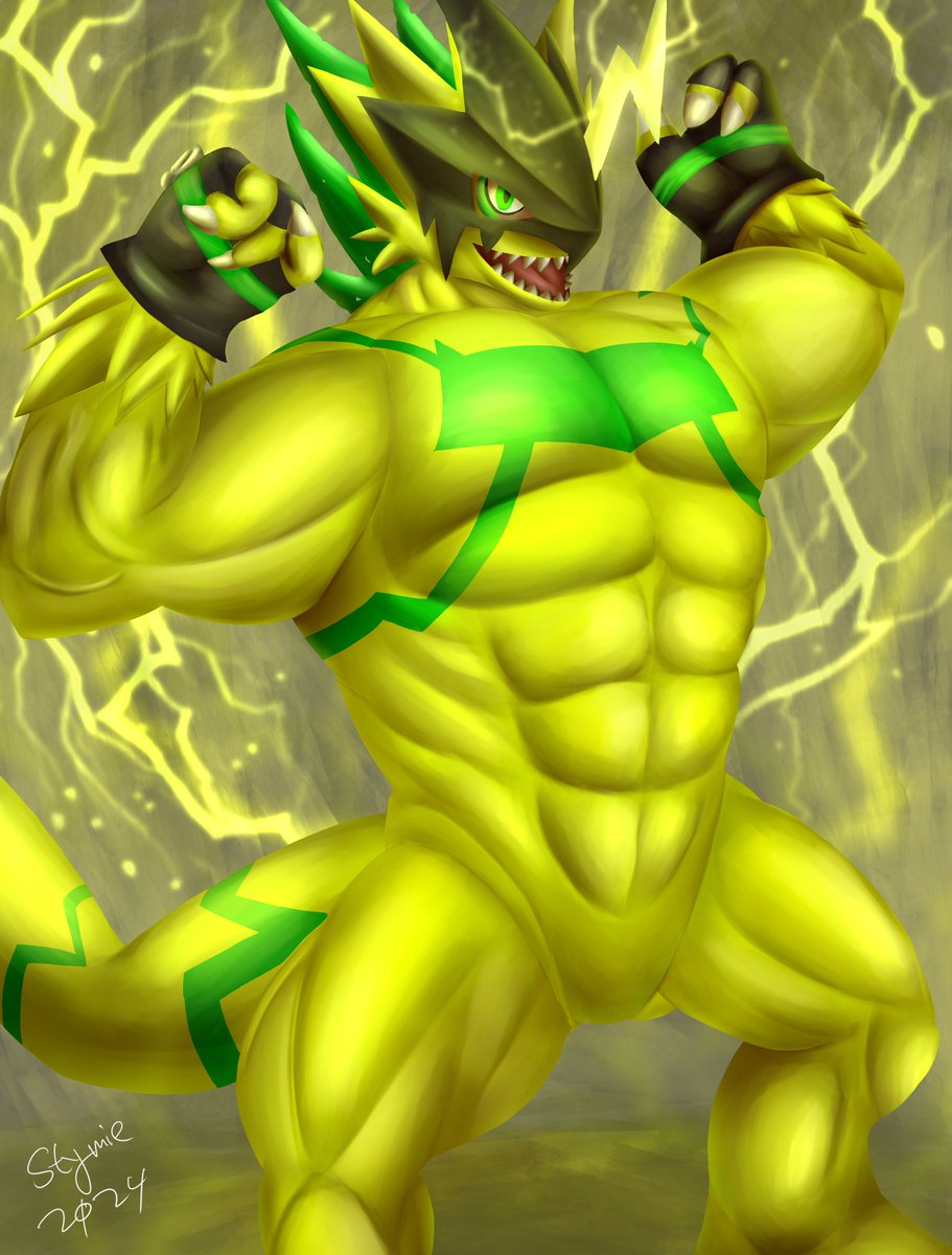 StymieG101's tweet image. Bulkmon ⚡️
#デジモン #Digimon