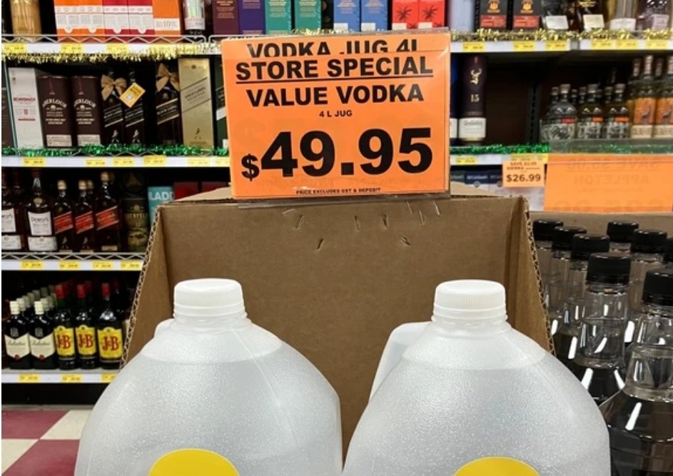 UCP Minister @DaleNally_AB thinks bulk Vodka sales are dangerous and irresponsible. He wants to ban them using the powers of the 'Red Tape Reduction Act.' What do you think about this?