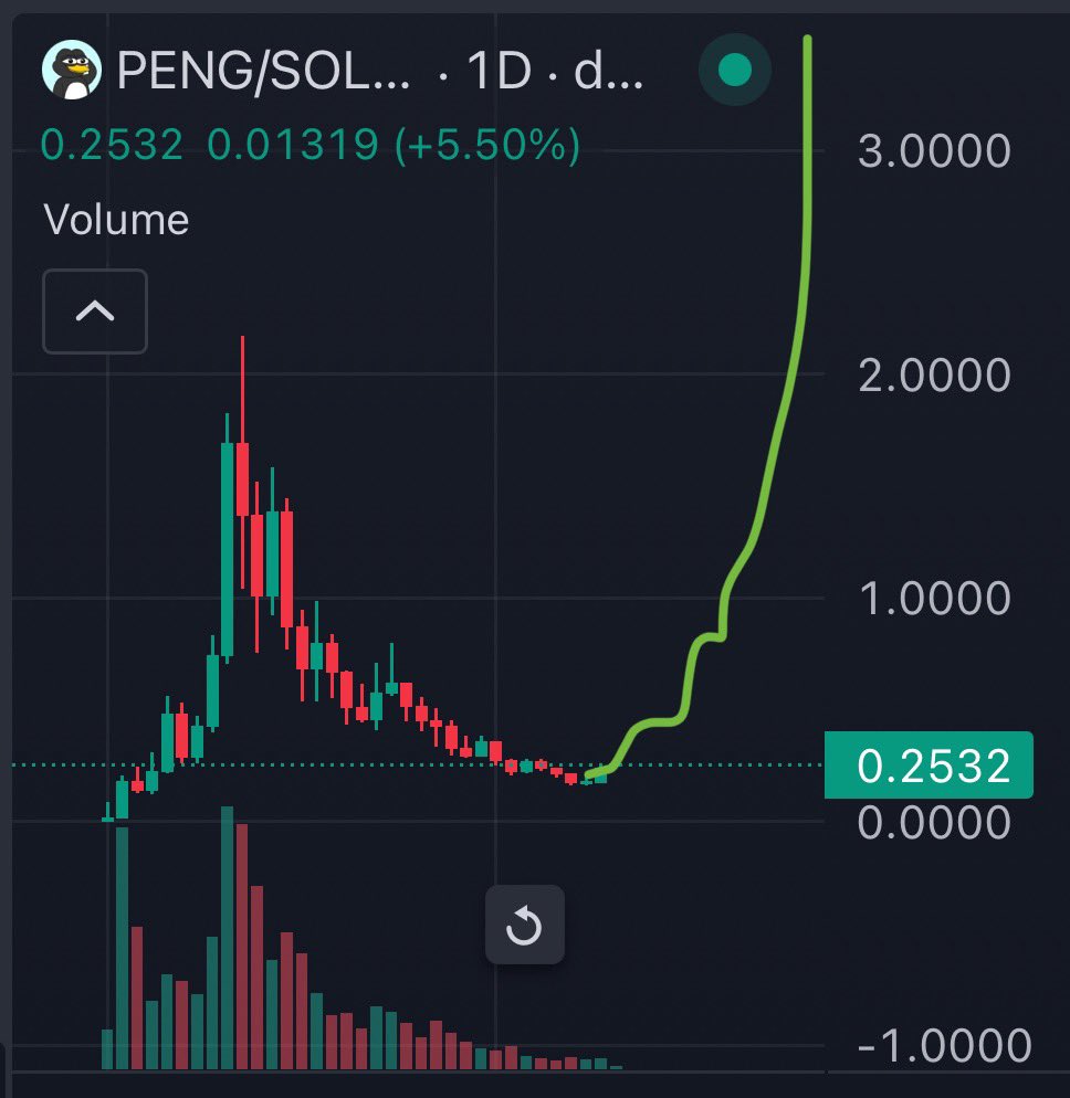 Have you ever seen a penguin fly??? I have and $PENG is ready to soar once again to new heights! 🐧📈 dexscreener.com/solana/axbddim…