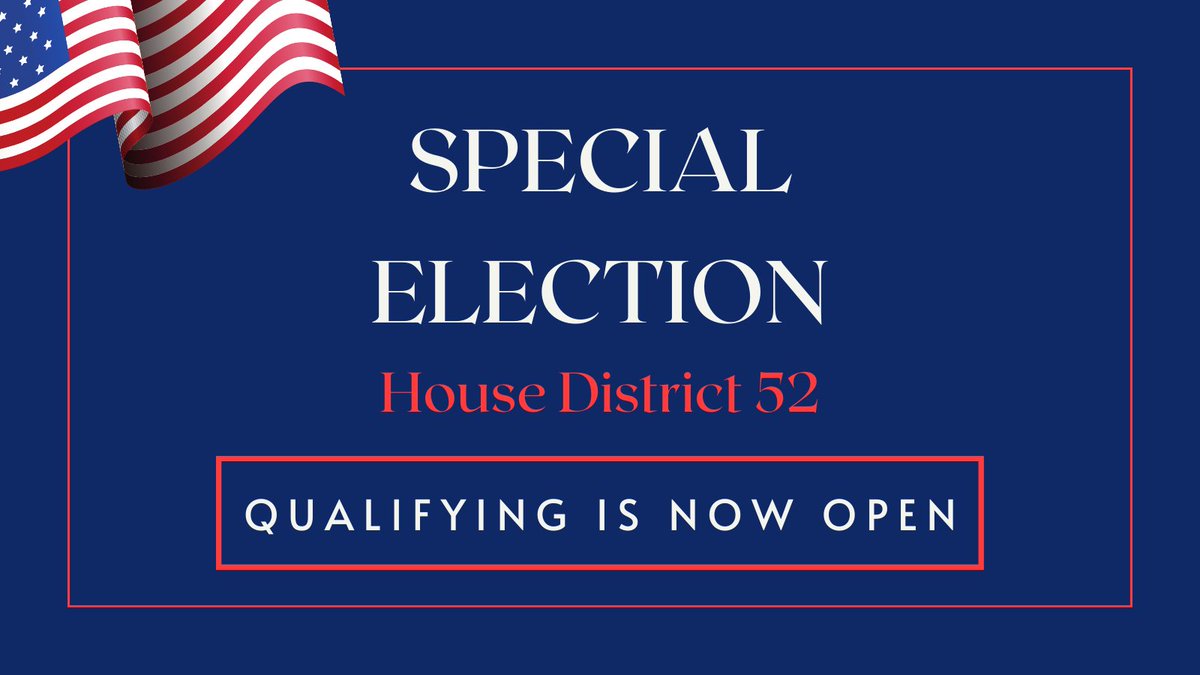 Calling all potential GOP candidates in Alabama House District 52! Qualifying for the special election is now open. If you live in the district, have a passion for public service, and are interested in representing your community, click the link below🇺🇸 algop.org/qualify-for-th…