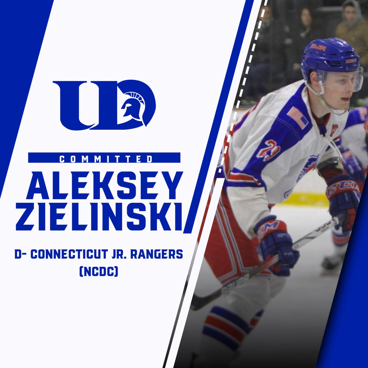 Welcome to the University of Dubuque, Aleksey! #UDHockey