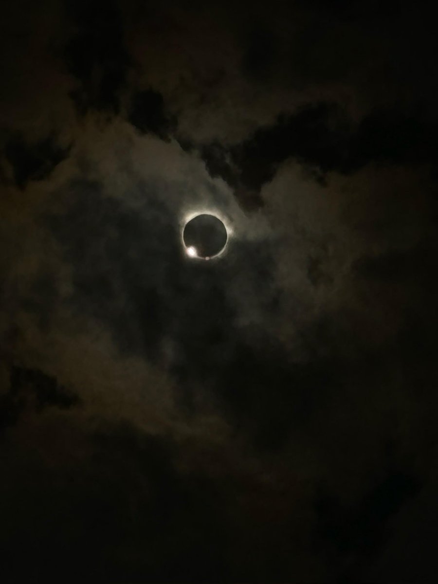 Great day enjoying this awesome experience together! #Eclipse2024