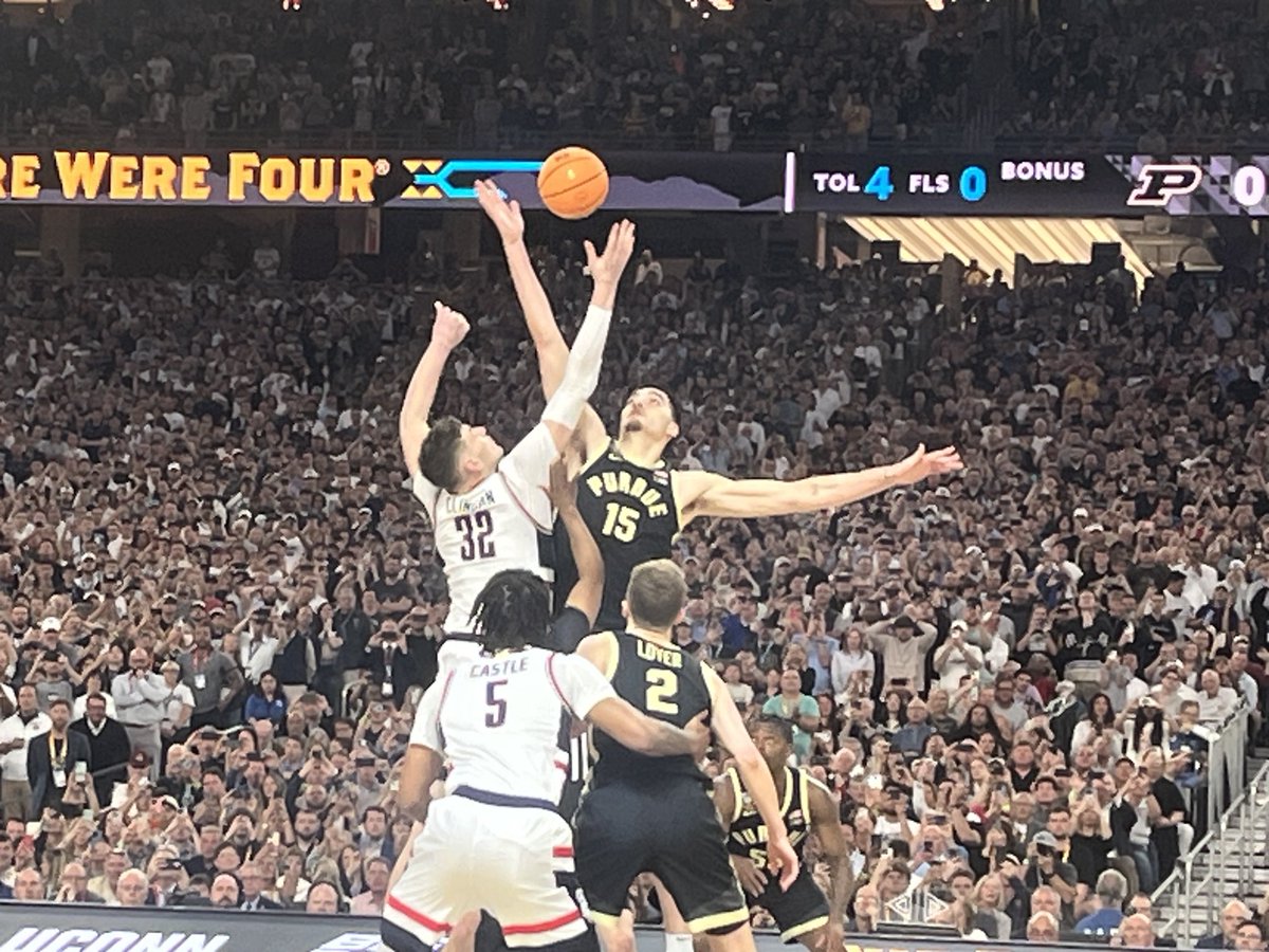 The moment ⁦@BoilerBall⁩ fans have waited for for 55 years