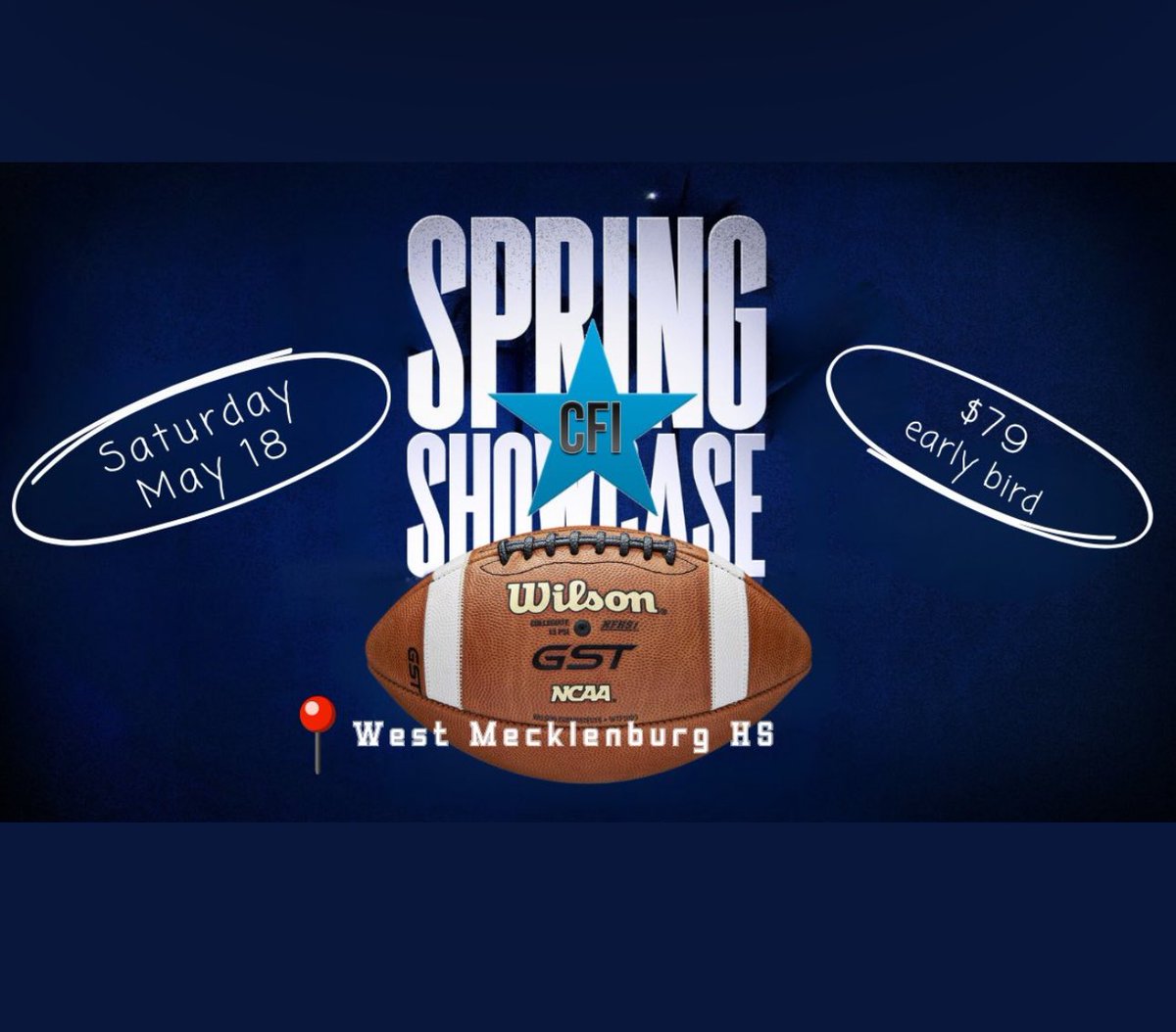 I will be competing at the @CFIShowcases @pepman704 @PrepRedzone thanks for the invite for the opportunity to display my talents and have a opportunity to play on the next level 🦍