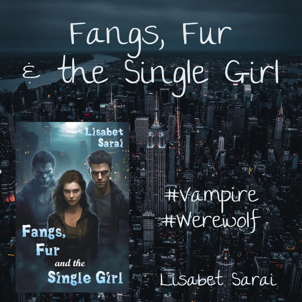 A tragically attractive vampire, a hunky wolf-man and a skeptical but susceptible career gal. What could possibly go wrong? 👨🌕🐺 Fangs, Fur and the Single Girl by Lisabet Sarai @LisabetSarai lisabetsarai.com/fangsfurbook.h… Want more? lttr.ai/ARLBc