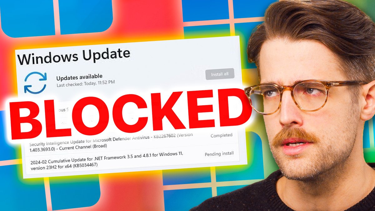 NEW VIDEO! Windows 11 Updates blocked, Intel CPUs failing + more! YT Link: youtu.be/P2ll1SCFA4I News Sources: lmg.gg/mj1mT