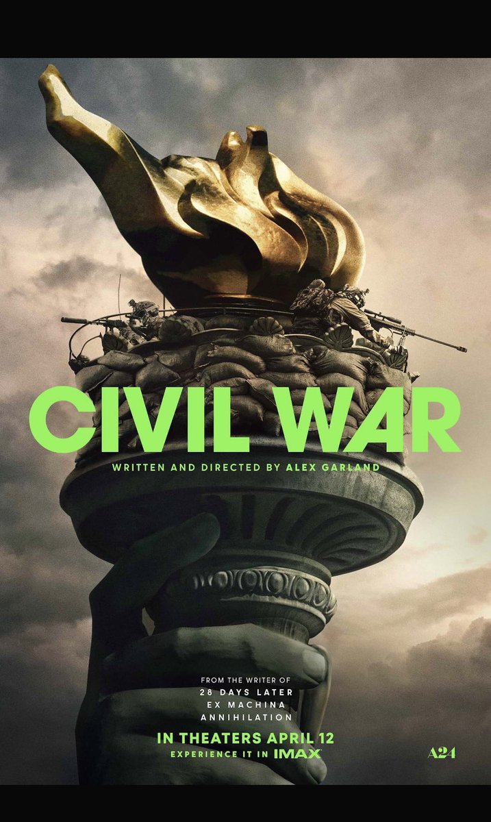 Went to #CivilWar screening #AlexGarland #KristenDunst #CaileeSpaeny #StephenMcKinleyHenderson #NickOfferman #WagnerMoura