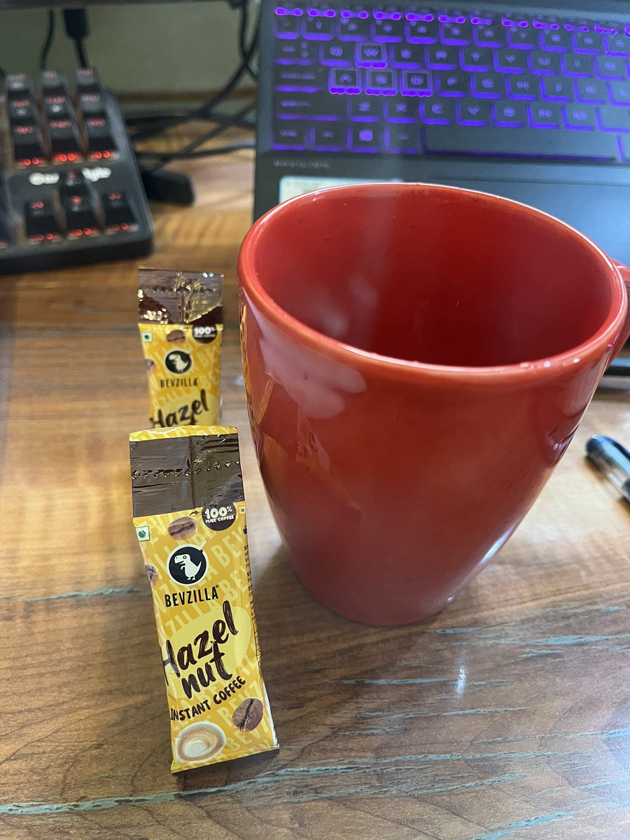 badalraj9203's tweet photo. ☕ Tried Bevzilla’s Hazelnut Instant Coffee this morning 😍 Rich, flavorful, and perfect for a cozy start to the day. Highly recommend for all my fellow coffee enthusiasts! #Bevzilla #HazelnutCoffee #MorningPickMeUp https://t.co/xUHUefUkyH