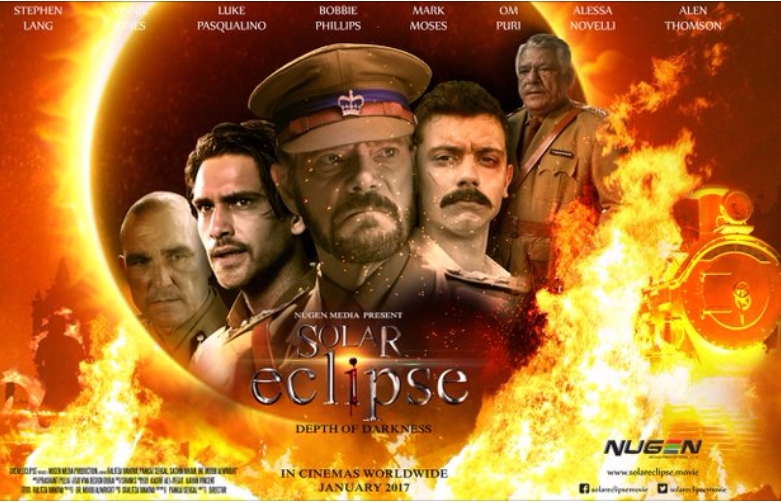 #MusketeersEurope ... And Luke had another #SolarEclipse 🌑 movie #SolarEclipseDepthOfDarkness #TheGandhiMurder which was in European cinemas 2019 after #LukePasqualino filmed it already 2016 🎬 with #StephenLang #VinnieJones and #OmPuri