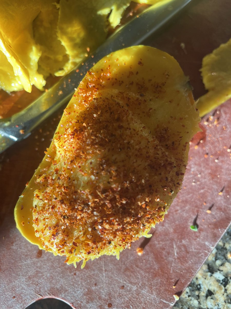 Whoever invented tajin onfruit needs their dick sucked rn