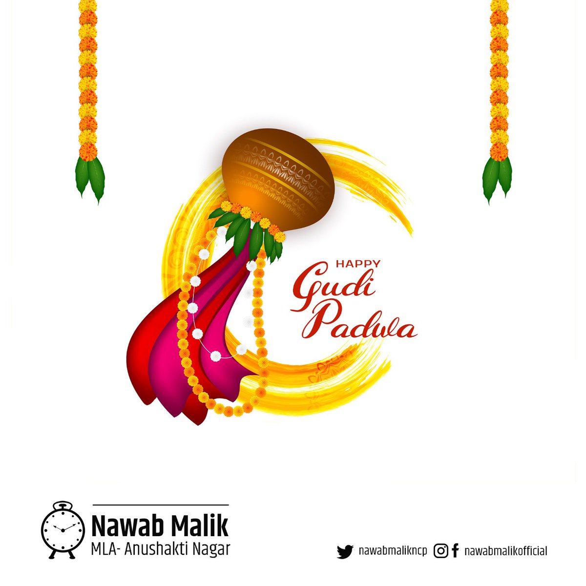 Happy Gudi Padwa! May this new year bring abundant blessings and prosperity to you and your family. #GudiPadwa2024