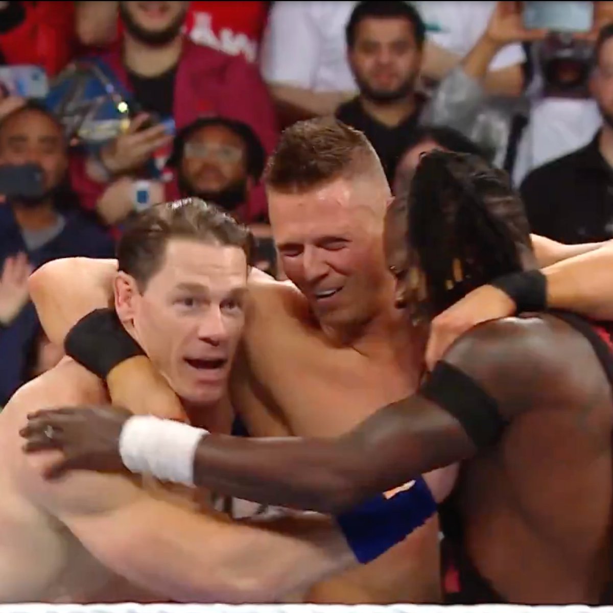 R-TRUTH TEAMS WITH HIS CHILDHOOD HERO JOHN CENA 🥹