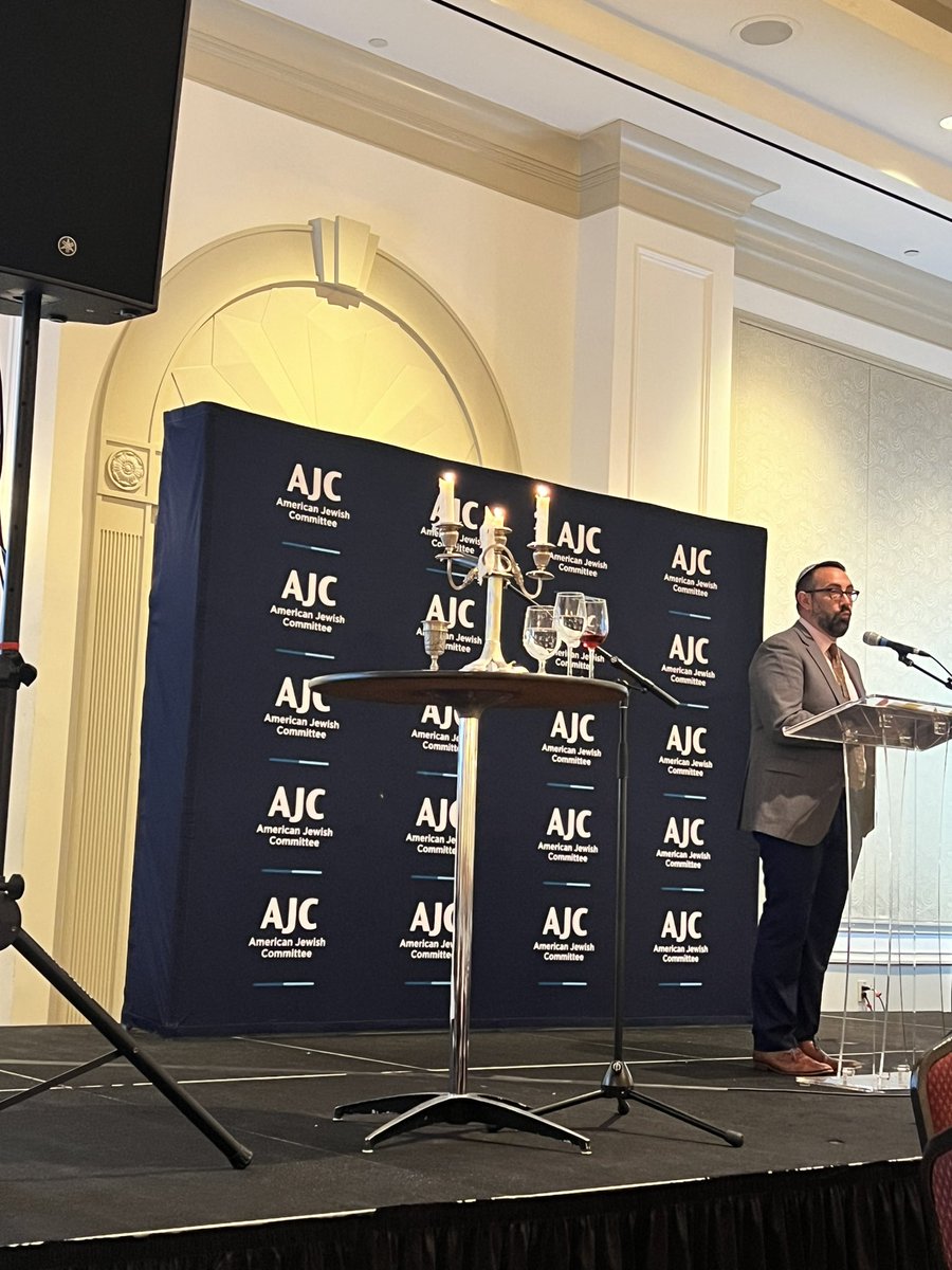 Honored to once again join @ajcatlanta for the annual Unity Seder as a reader and participant Thx @dovwilker and your entire team for bringing us together