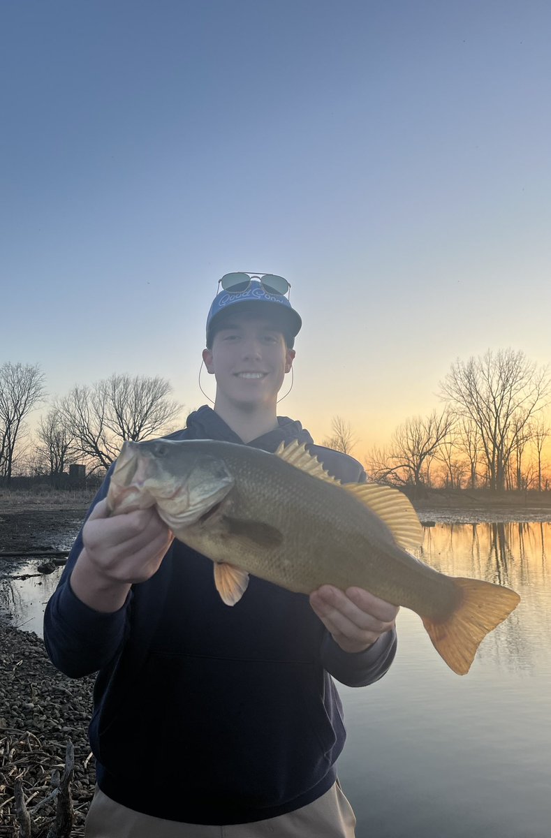 Played a lot of basketball this weekend, and got to catch my first fish of the year tonight! 🏀🎣