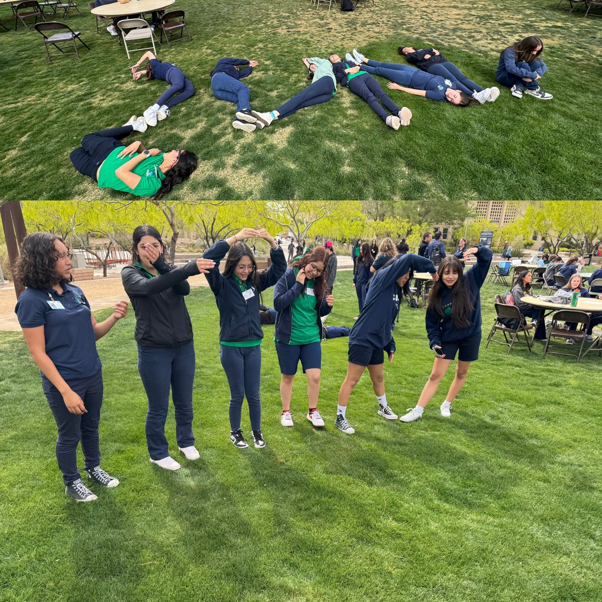 An eclipse to remember! 🤩🔭🤓 Thank you @UTEPAerospace for having our school @Ysleta_YWLA to experience this phenomenal event. ☀️🌚🌎 #Eclipse2024 #GirlsInSTEM @MalindaVillalo2 @RogelioAlaVi8a @lponce16