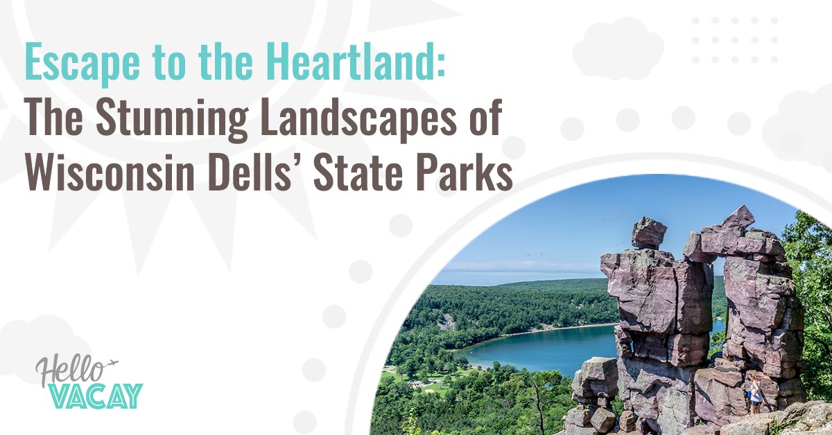 🌿🏞️ Discover the hidden gems of Wisconsin Dells' state parks! Perfect for family getaways & outdoor enthusiasts, these stunning landscapes will leave you in awe. 😍 Read our latest and plan your Midwest adventure today! hellovacay.com/tw-wdells

 #WisconsinDells #StatePark