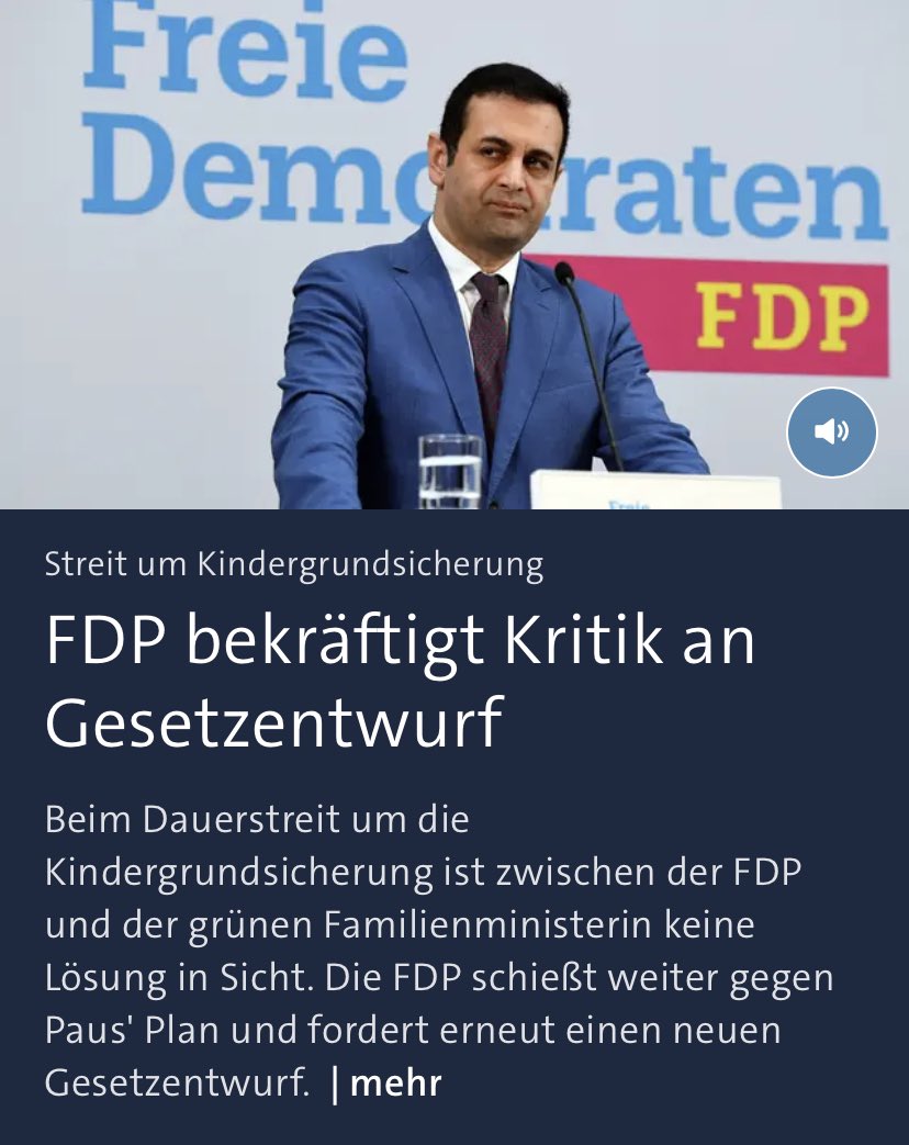 Man muss das so klar sagen: Der FDP sind Kinder in Armut leider völlig egal.