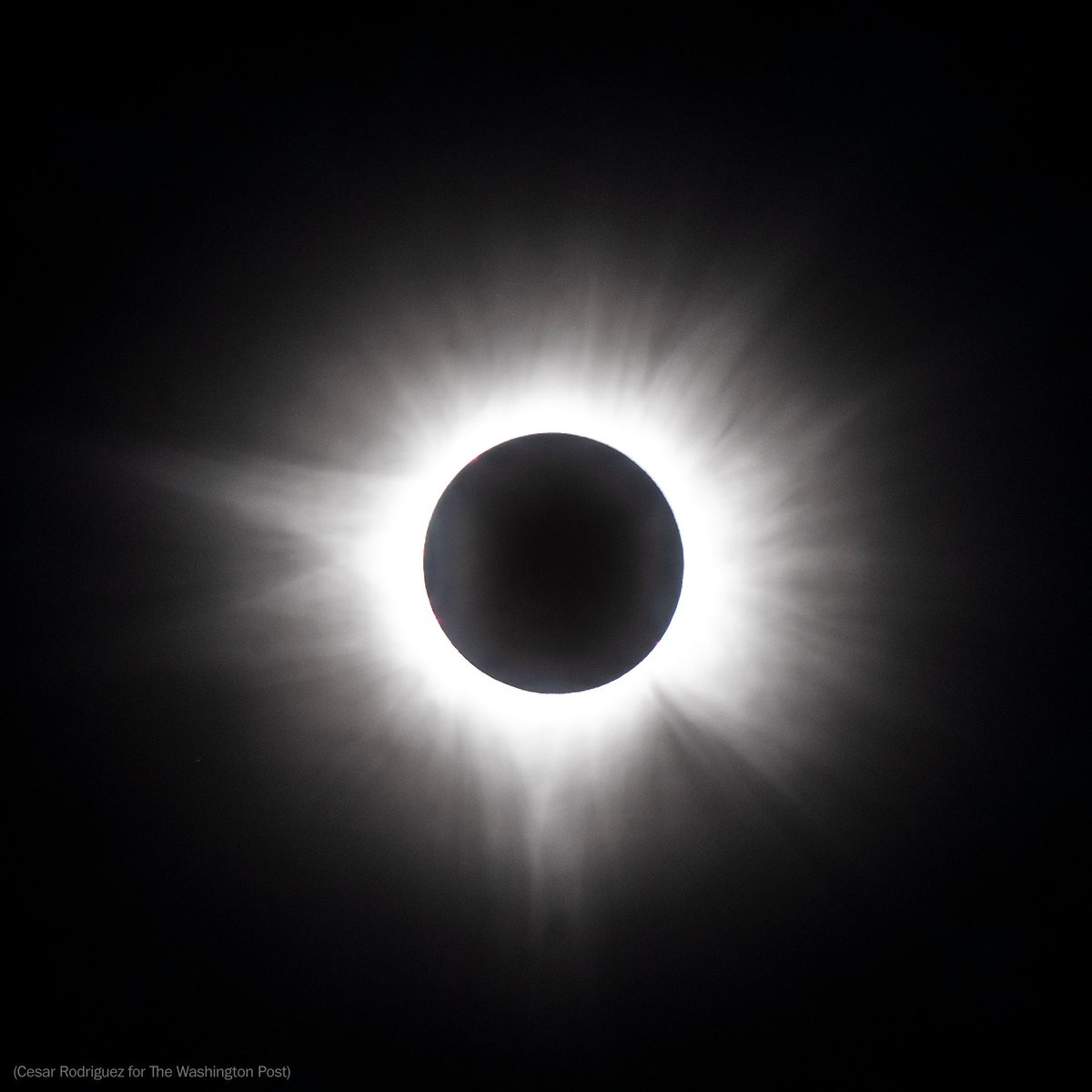Juste incroyable 😱 La prochaine je veux la vivre en live. #Eclipse2024