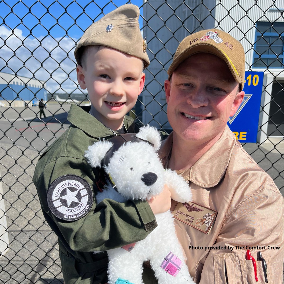 Preparing children for their parent's deployment can be difficult. Our community partner @TheComfortCrew provides #MilitaryKids with 'comfort kits' to help navigate deployment. Learn more about preparing kids for deployment: wwp.news/3Vym605 #MonthOfTheMilitaryChild