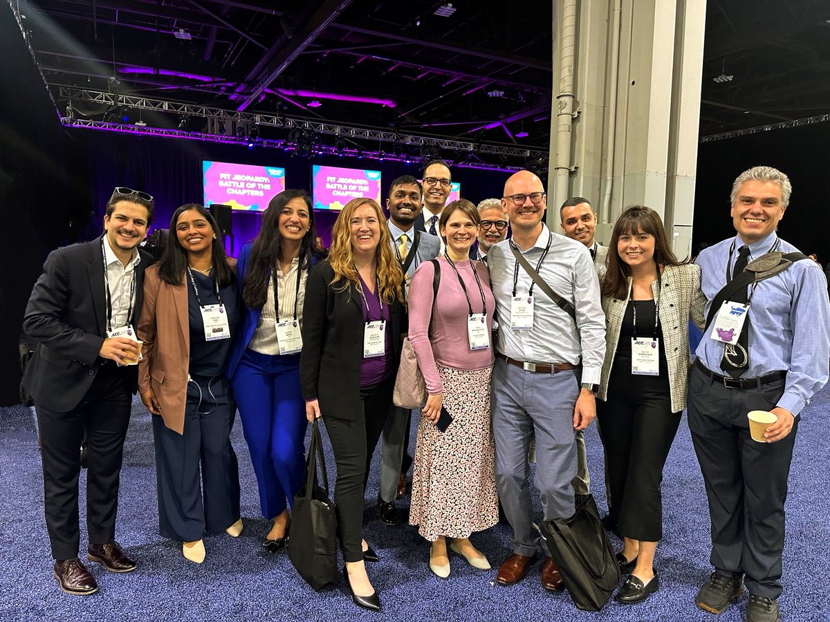 Professional cheering squad for @ChitturuNiteesh when he represented @MissouriACC, @SLU_GME and @slusom during #ACC24 #FIT jeopardy. We hope you heard how we are proud of you! #ACC2024 #CardioTwitter #Cardiox #CardioEd