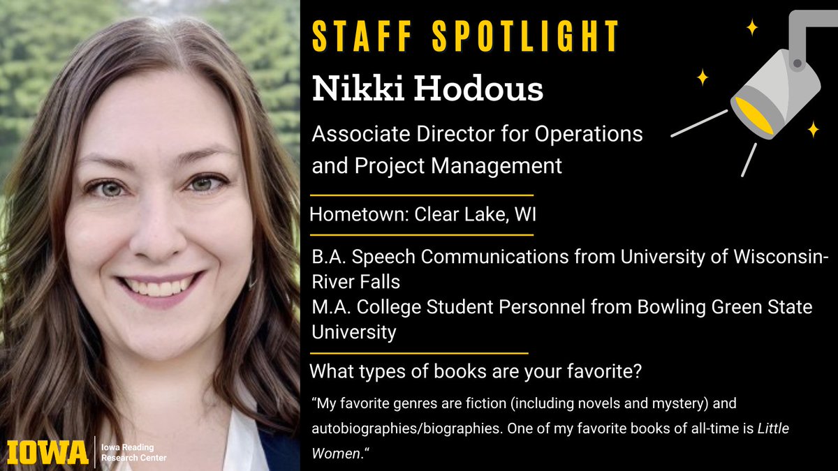 We are excited to welcome Nikki Hodous to our team as associate director of operations and project management! Outside of work, Nikki can be found spending time with her family and learning needlework.