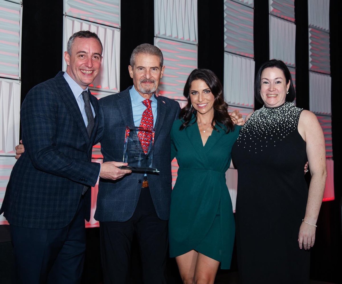 An unforgettable evening celebrating excellence in hospitality with industry legends, Frank & @WillGuidara (and many more!) Grateful to have emceed @UMass Amherst’s Annual Awards Dinner, raising $300,000 for the future of Hospitality & Tourism Management.