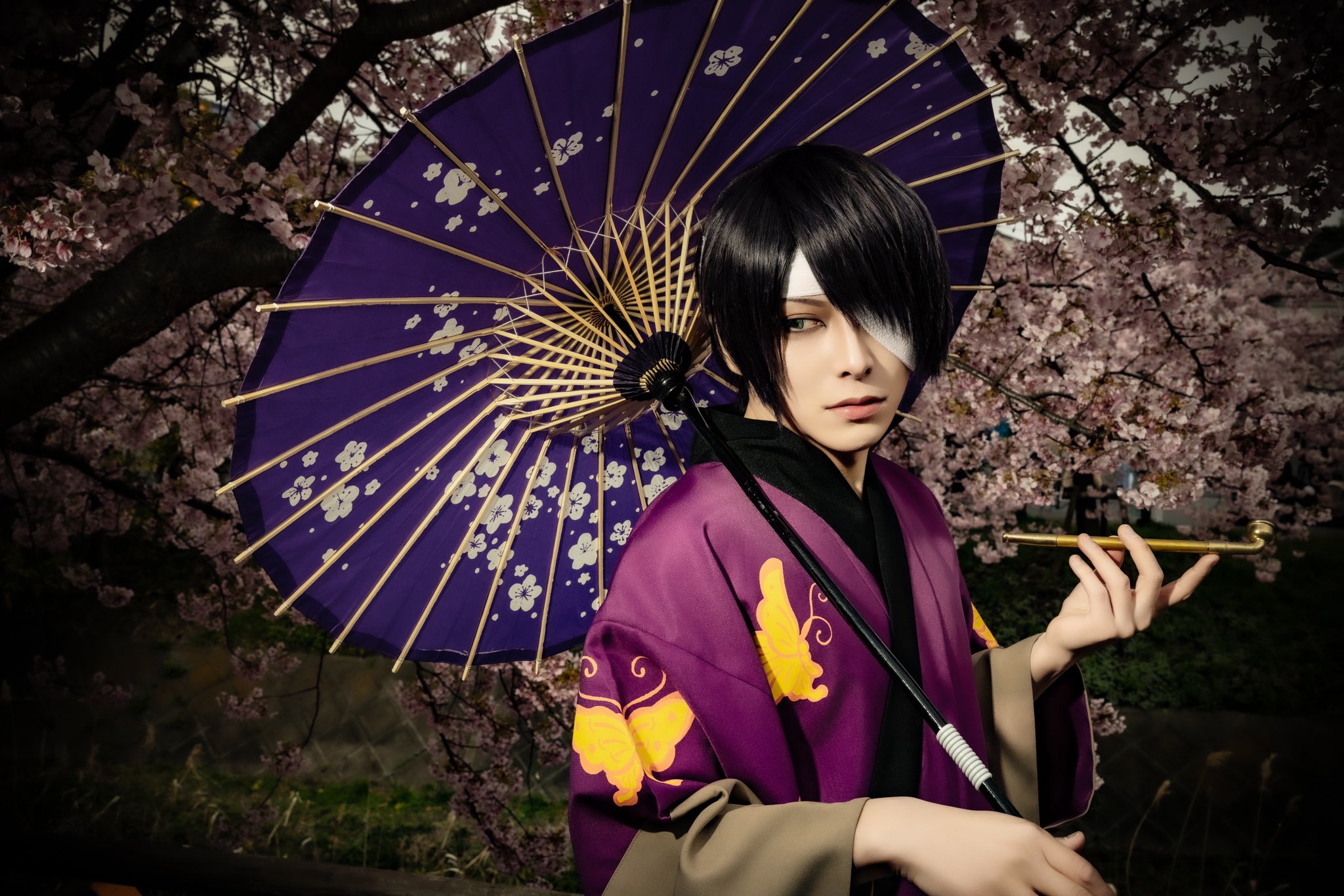 タカハシ в X: „【⚠︎Cosplay/コスプレ】 銀魂 / 高杉晋助 高杉