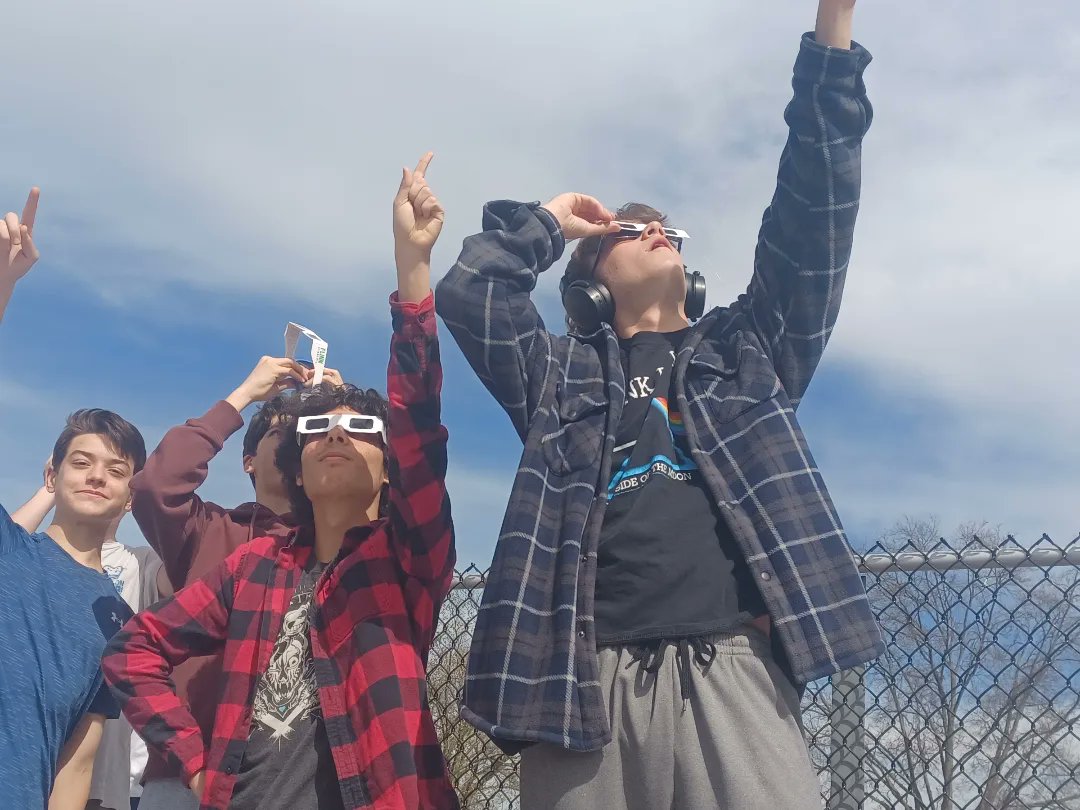 Mr. Hager (@hagersciencegc) on Twitter photo Such a great experience seeing the solar eclipse with students and colleagues! 🌞 Such a great experience seeing the solar eclipse with students and colleagues! 🌞