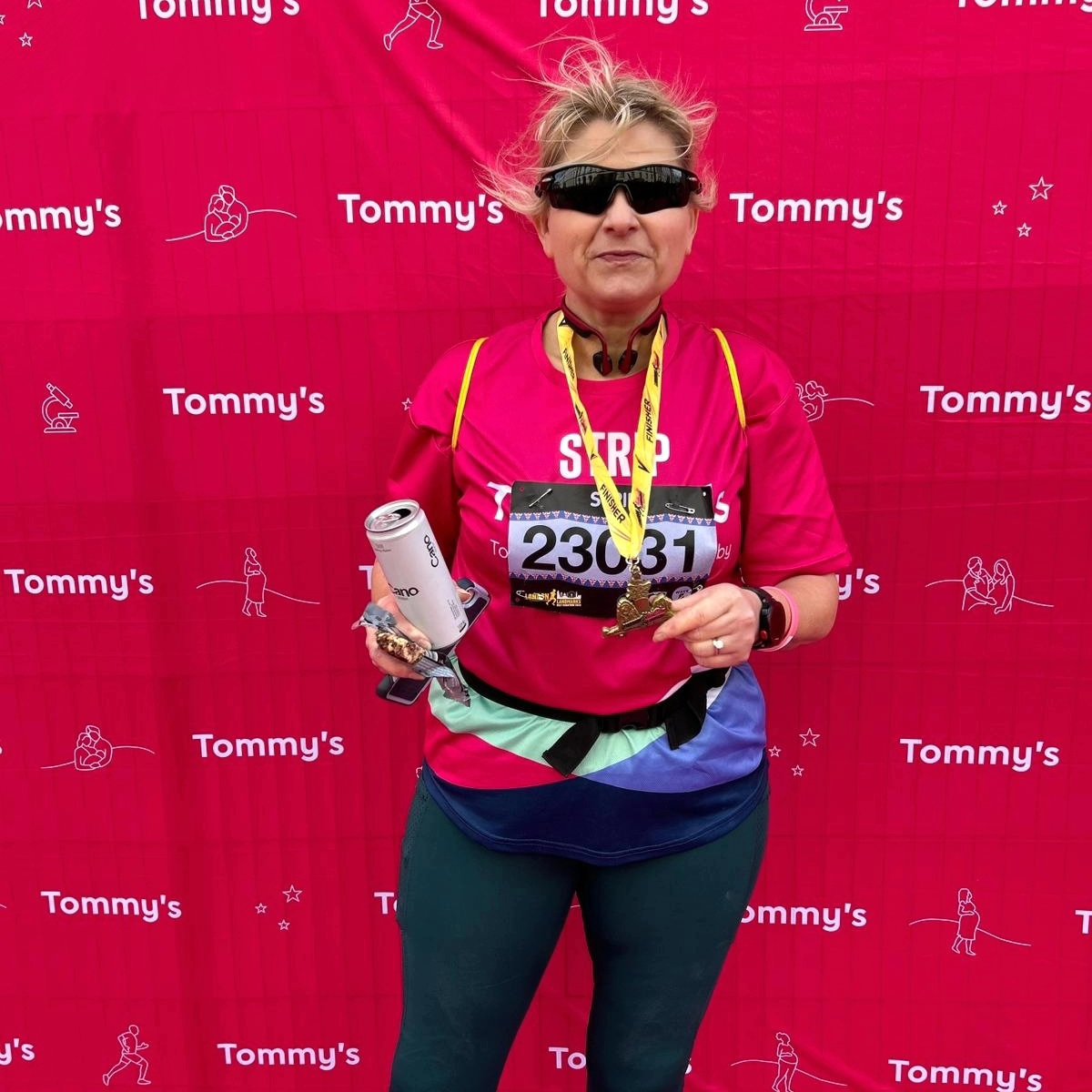 BeMenoHappy's tweet image. That's my 10-year running journey done with a bang. Finished the London Landmarks Half Marathon in under 3 hours yesterday 6 years older and wider than the last time. My #menopausal body needs a rest, time to listen to it #LLHM #tommys #Menopause #running #medalmonday