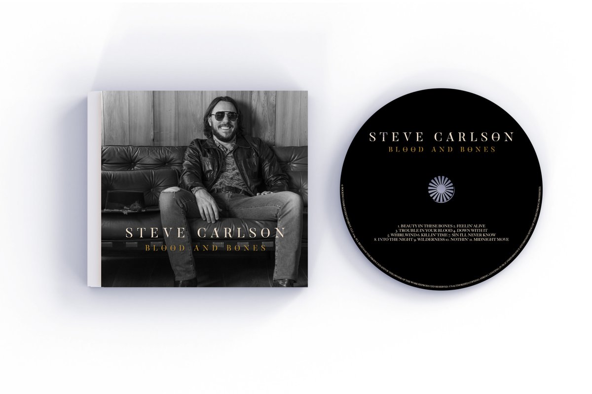 'Blood and Bones' now available on CD! stevecarlson.com/product/991160