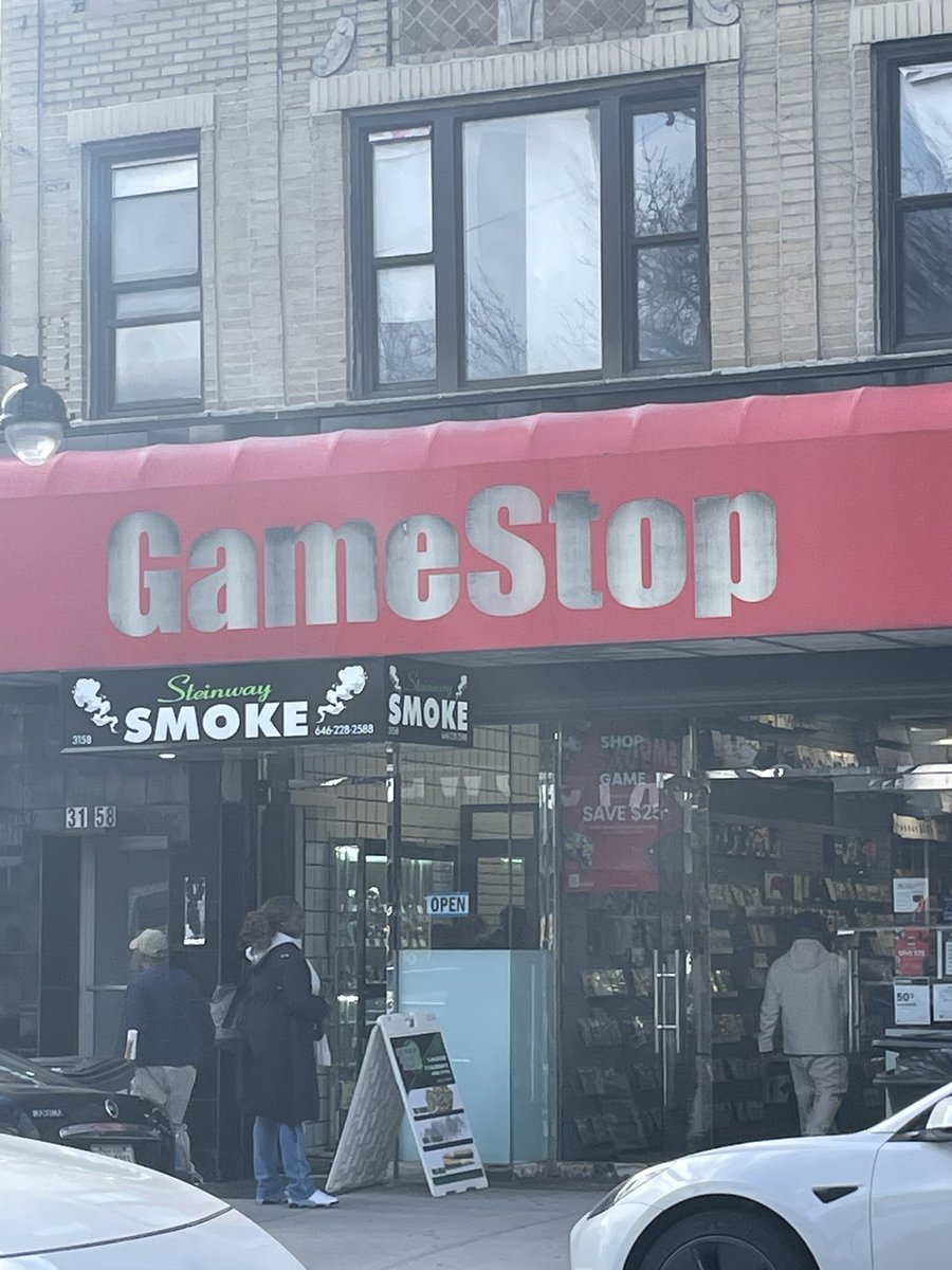 meet me at the GameStop smokeshop