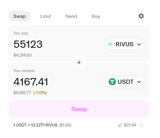 Pablober54's tweet photo. $RIVUS airdrop is live https://t.co/hIfOC0dcE1 https://t.co/jSO4YGb3Qt