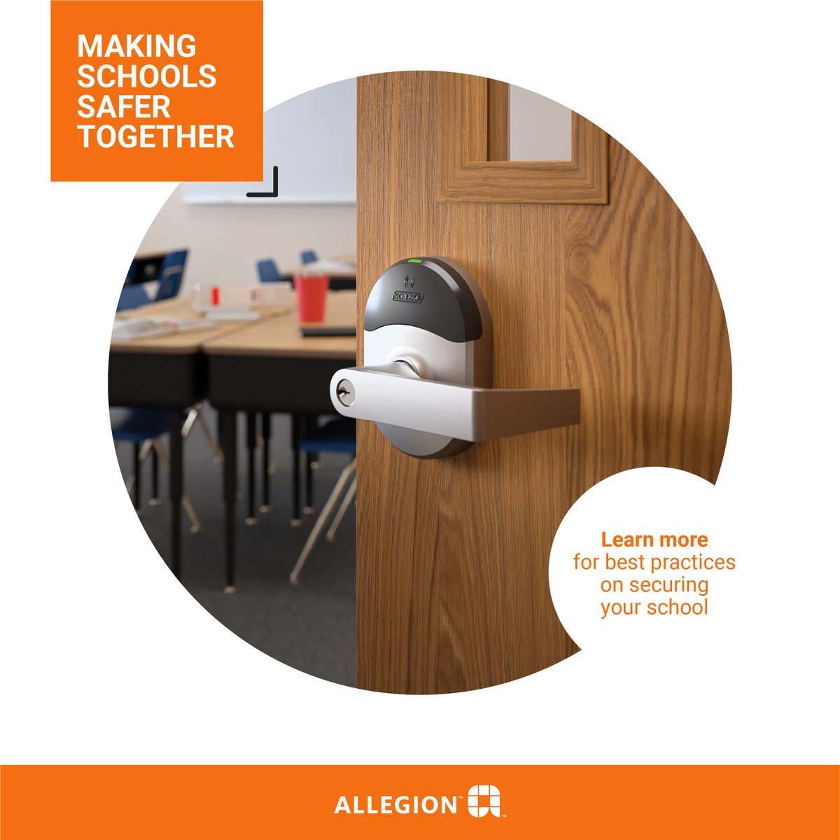 Ensuring classroom security is a top priority, and one best practice is to have doors that can be locked from inside the room. Check out this insightful article on classroom locks by @AllegionUS Ken Cook. Read ms.spr.ly/6010c4KBM

#SchoolSafety #SchoolSecurity #NASRO