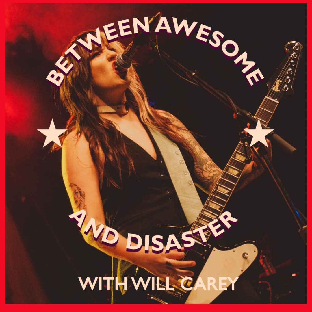My guest on today’s <a href="/AwesomeDPod/">Between Awesome and Disaster With Will Carey</a> is <a href="/emilybones/">Emily💛Bones</a> Guitar/ Vocals for <a href="/AntiQueens/">THE ANTI-QUEENS</a> 

We talk about  the new single Doomed Again from their upcoming album Disenchanted out May 17th songwriting,Toronto diy scene and more!  

podcasts.apple.com/us/podcast/bet…

open.spotify.com/episode/0LkfBp…