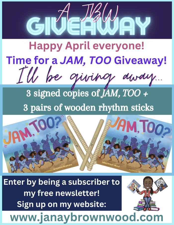 Time for another JBW Giveaway! Subscribe to free my newsletter (or already be a subscriber) to enter! You can subscribe at the bottom of my website: janaybrownwood.com where it says 'join my mailing list'. 😁