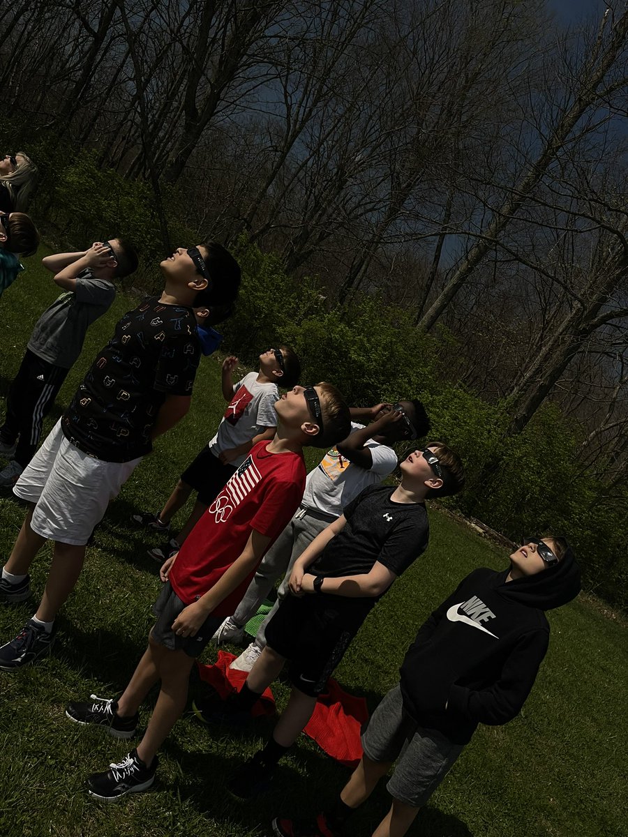 Today was TOTALITY amazing #wearemilford #BEStplacetogrow #solareclipse2024                                      🌕🌔🌓🌒🌑🌘🌗🌖🌕