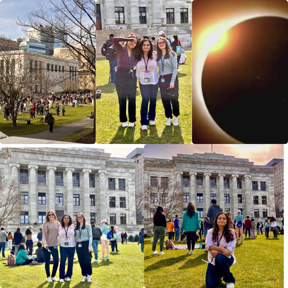 Our lab enjoyed eclipse from the Quad 🤩

@harvardmed @DanaFarber @KathleenHBurns @singh_namrata #corelab #Eclipse2024 #EclipseSolar2024