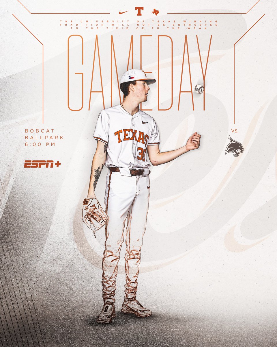 Horns in San Marcos tonight linktr.ee/TexasBSB #HookEm