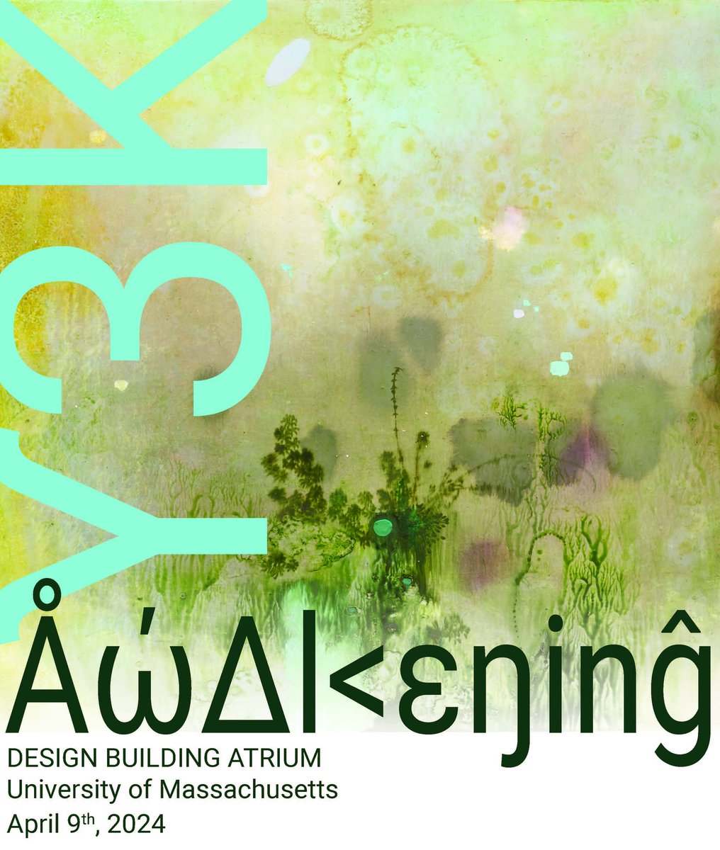 On April 9, don't miss Y3K: Awakening, a celebration of four earth-inspired events at the Design Building Atrium! The combines art, dance, music, talks, and connection in the face of climate change: umass.edu/humanities-art…