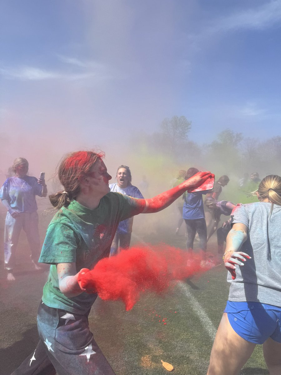 Today was the first day of Spirit Week and also Eclipse Day. We gathered in the outdoor theater to watch the incredible phenomenon take place. Afterwards, students charged the field to engage in a friendly color war. What a fun day!#NotIButWe #eclipse2024 #SJASpiritWeek